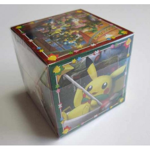 Pokemon Center 10 Christmas Cube Shaped Memo Pad