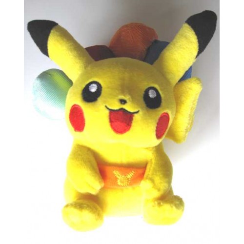 flying pikachu plush