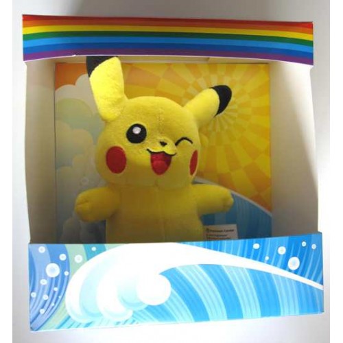 surfing pikachu plush