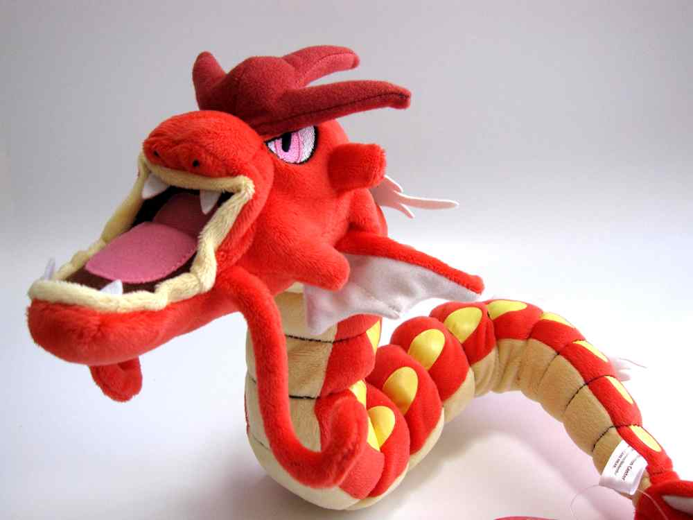 red gyarados stuffed animal