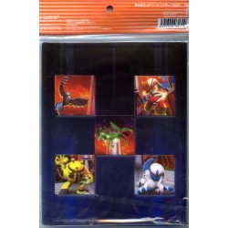 Pokemon 2009 DPt3 Pulse of the Frontier Absol Electivire Rayquaza Medium Size Card Binder
