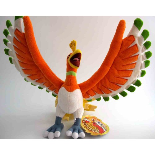 Ho-Oh Poké Plush - 13 ¾ In.  Pokémon Center Official Site