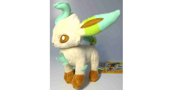 pokemon center leafeon plush