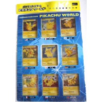 Pikachu World Collection Pokemon Card Regular Edition 9 Card set 2010 TCG