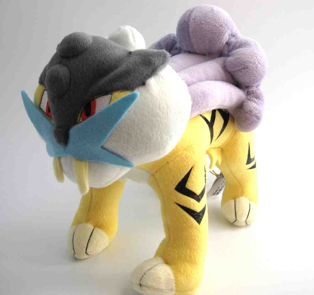 raikou pokemon plush