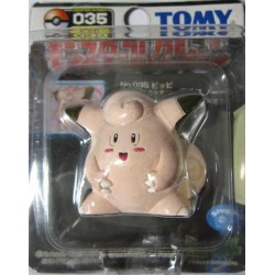 Pokemon 2004 Clefairy Tomy 2" Monster Collection Plastic Figure #035