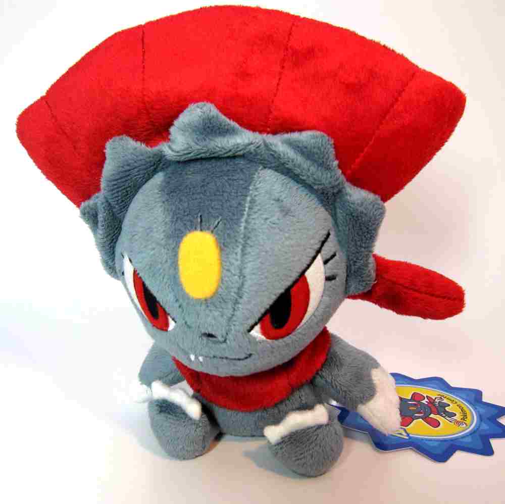 Pokemon Center 2009 Weavile Pokedoll Series Plush Toy